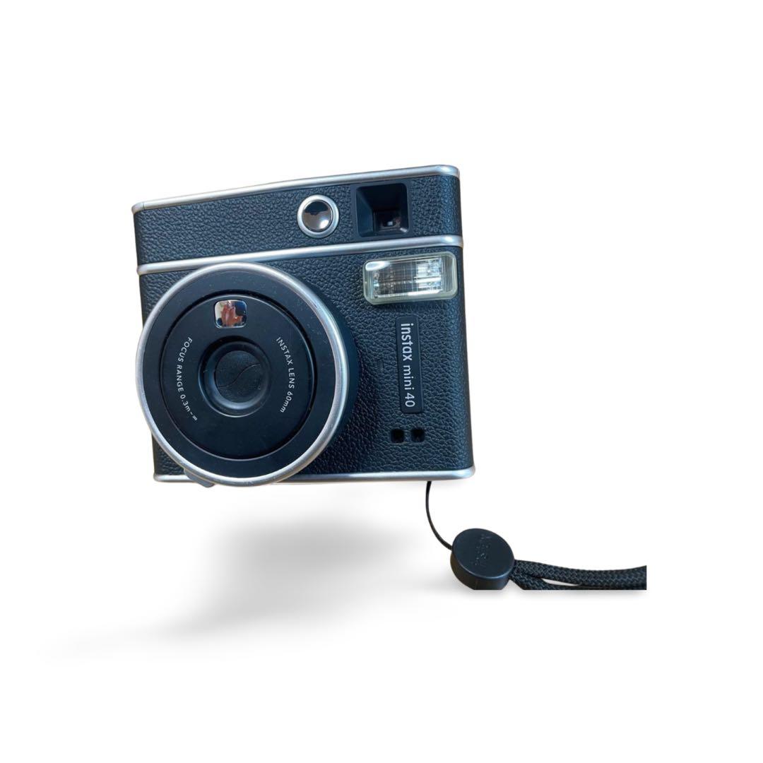 【美品】instax mini 40 コンパクトフィルムカメラ