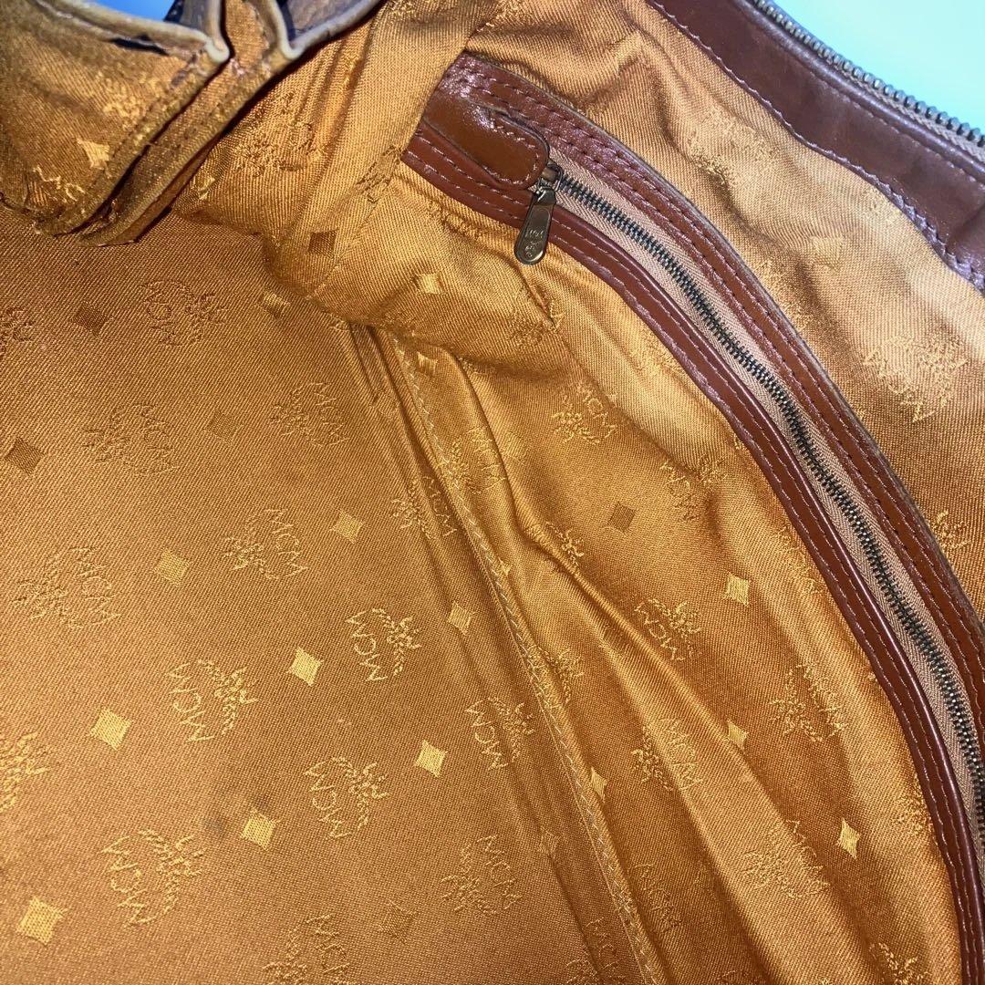 【ヴィンテージ】MCM ヴィセトス ミニボストン ハンドバッグ