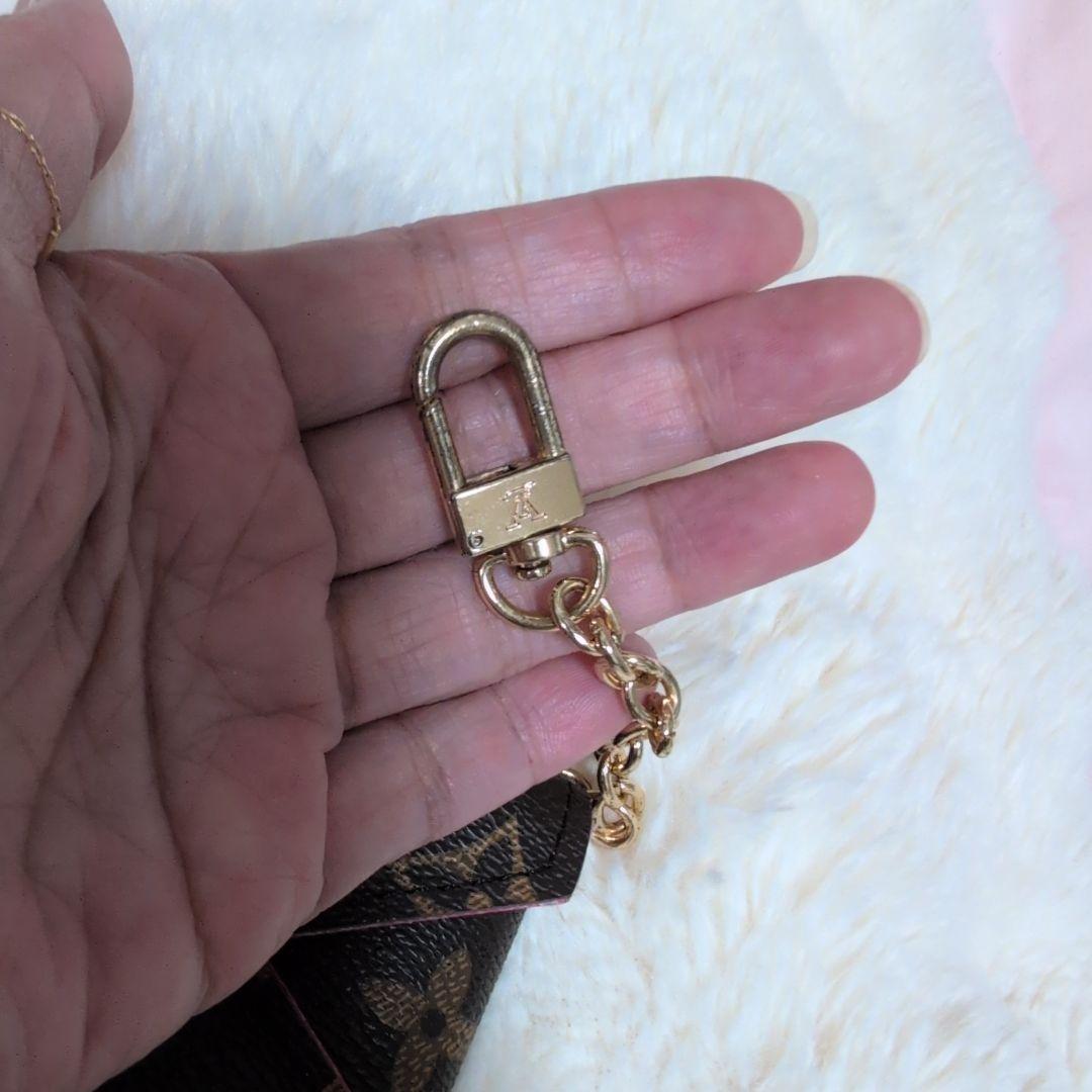 Louis Vuitton ケース ダークブラウン/ピンク・ノベルティ