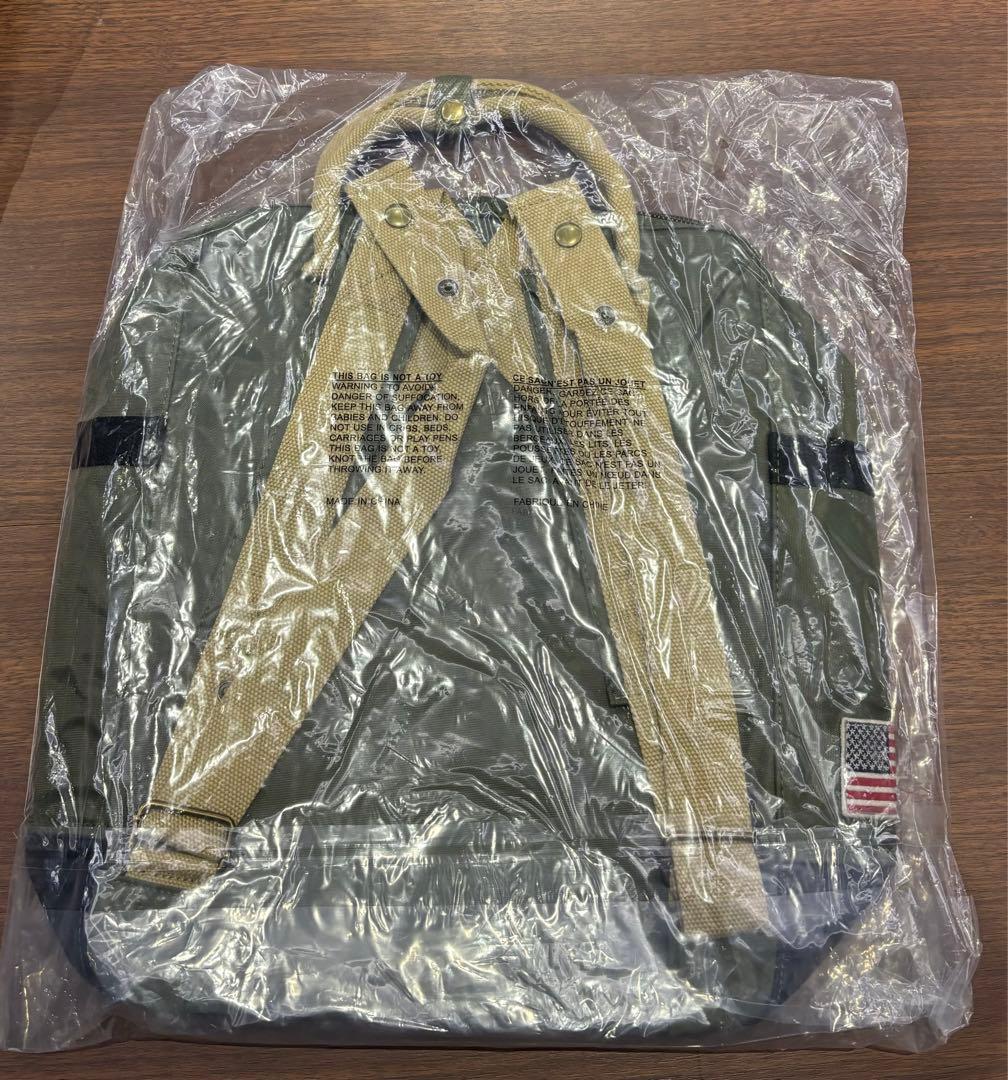 ボーイングヴィンテージロゴバックパックアーミーグリーン