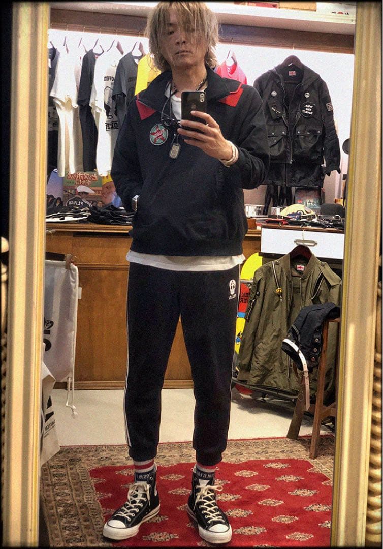 ラリー RALEIGHトラックスーツ cyberdyne RADIOTS 666