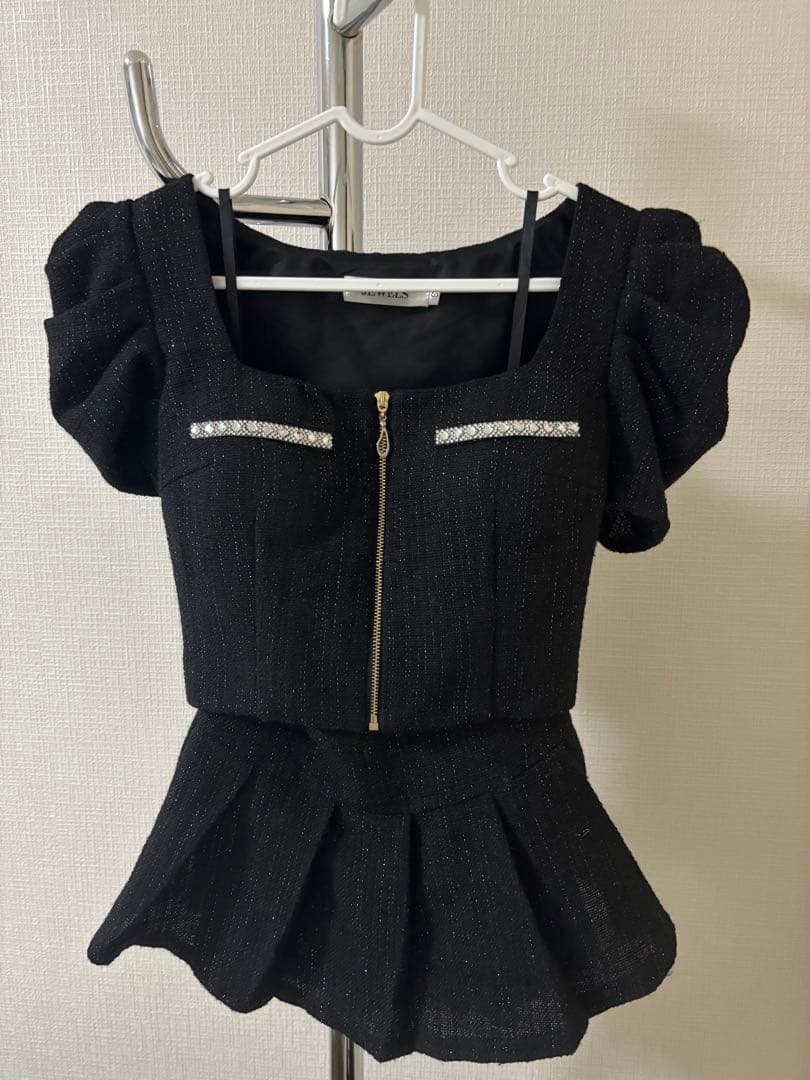 jewels ツイードセットアップドレス/ミニドレス/キャバドレス/ナイトドレス