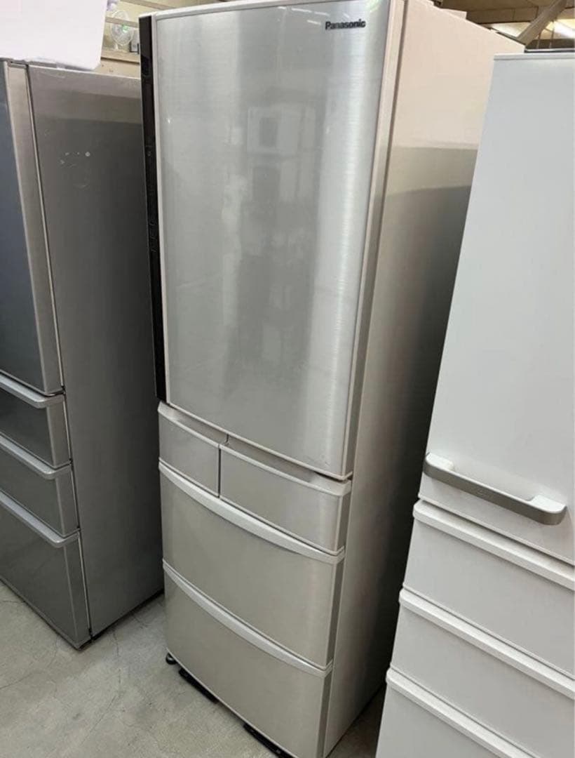 2019年式 406L 5ドア冷蔵庫 パナソニック NR-E414V-N