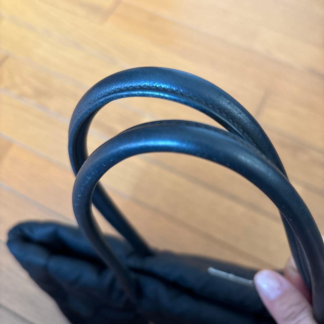 最終お値下げ　プラダ　テスートボンバー　トート　人気　黒