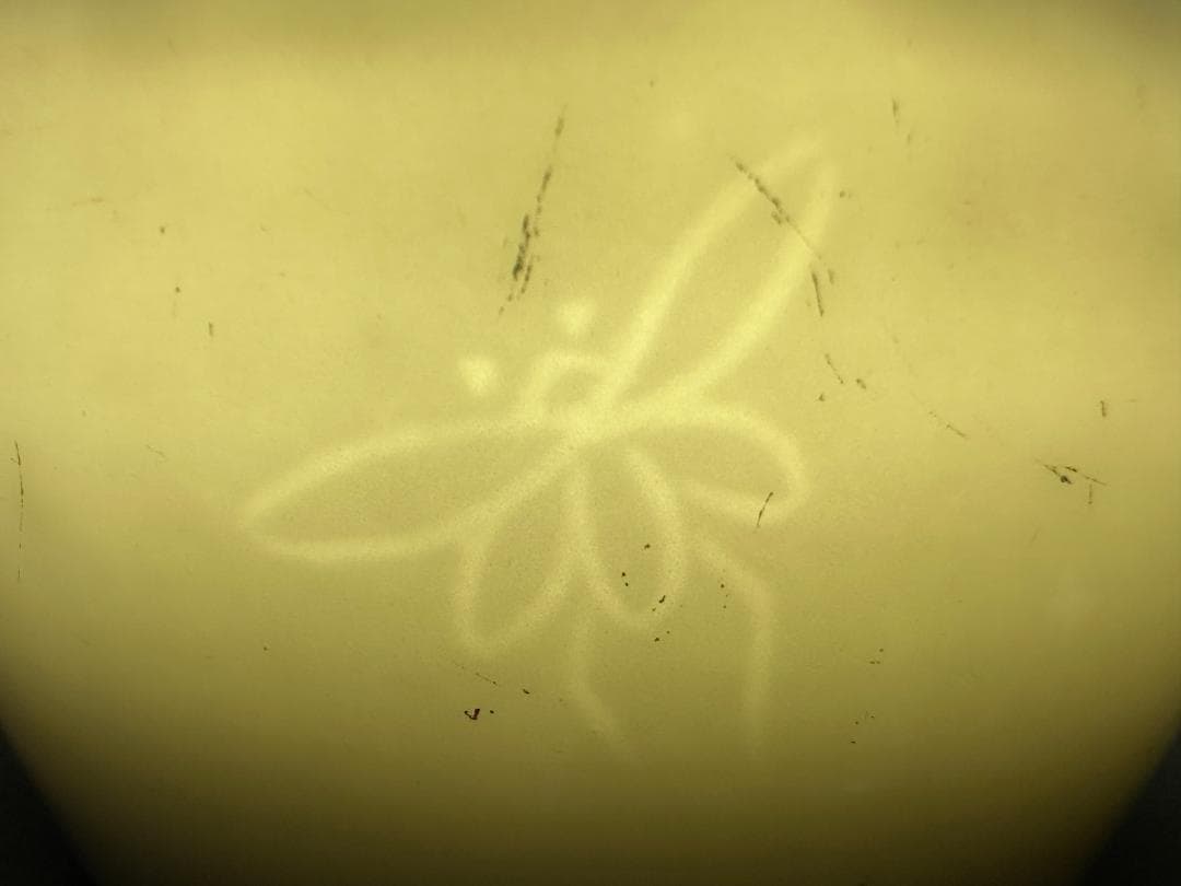 茶道具　白磁　暗刻花卉文小壺　茶入　茶壺　中国　唐物