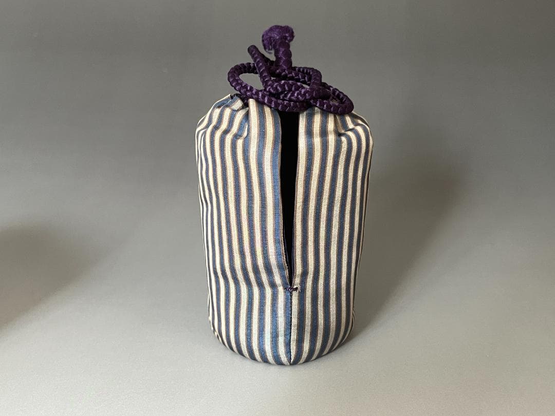 堀内宗心書付　保庭楽入造　信楽茶入　銘「松風」　茶道具　表千家