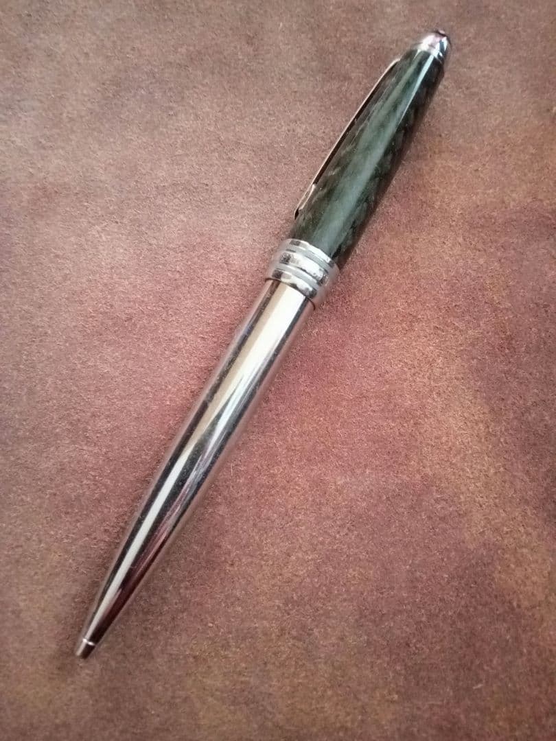 モンブラン ボールペン #164 カーボンスティール クラシック