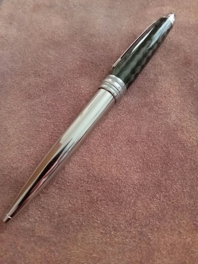 モンブラン ボールペン #164 カーボンスティール クラシック