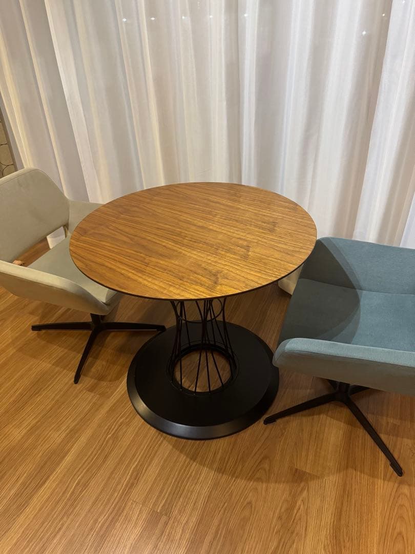 カフェ風インテリア✨ニトリ ダイニングテーブル コルーナ ウォルナット