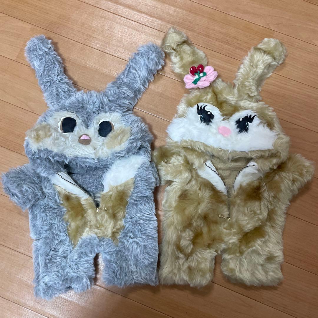 ダッフィー シェリーメイ　着せ替え コスチューム とんすけ ミスバニー