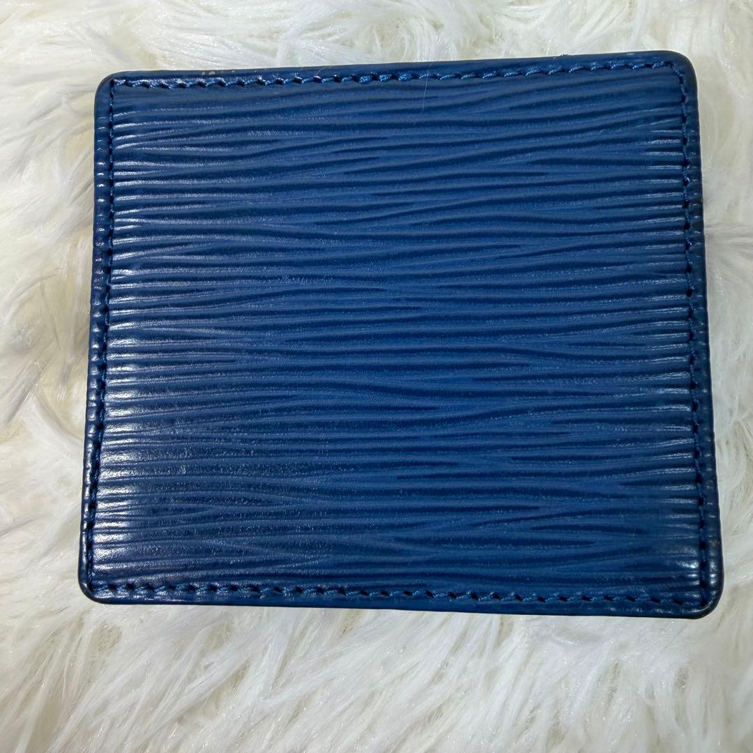 【✨良品✨】ルイヴィトン エピ ケース ポルトモネボワット ブルー