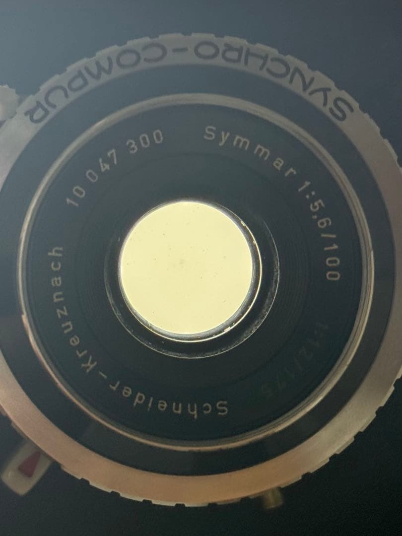 フィルムカメラ Schneider-Kreuznach Symmar 100mm f/5.6