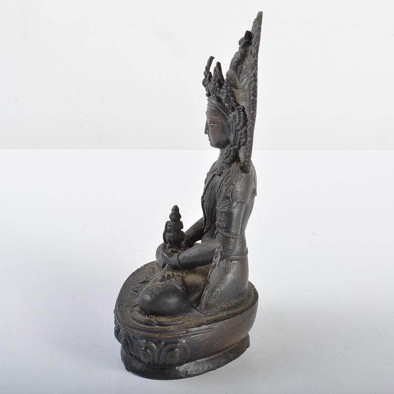 蜜璃　仏教美術　古銅　チベット仏　仏像　置物　C　R4366