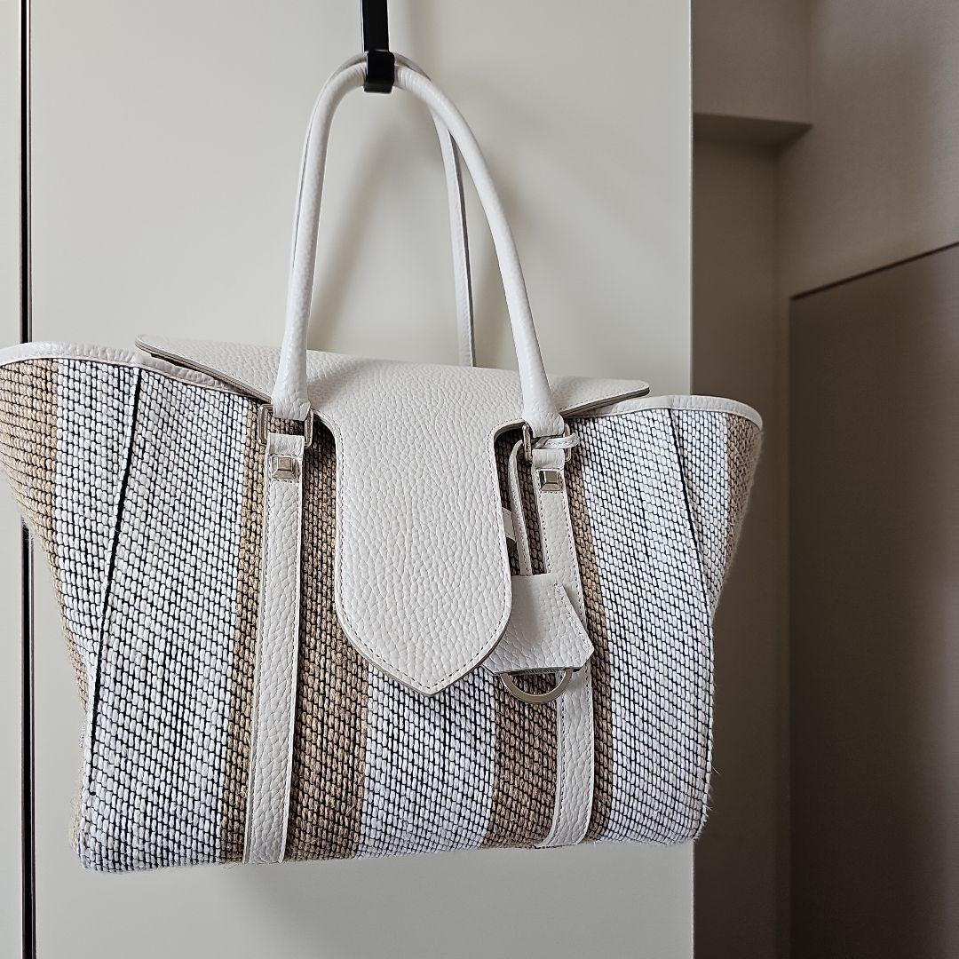 ADMJストライプデザイン トートバッグ