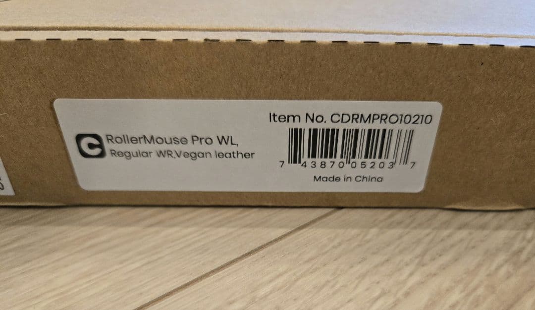 【新品】RollerMouse Pro Wireless エルゴノミクスマウス