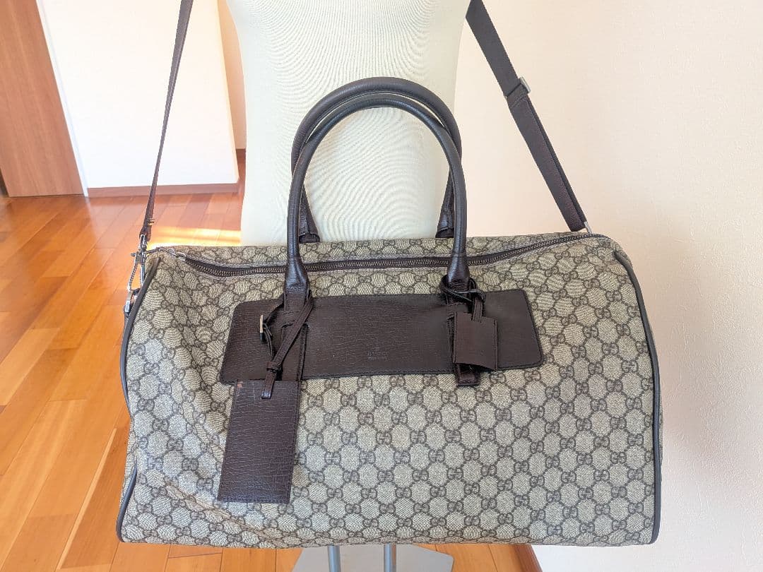グッチ GUCCI ハンドバッグ ボストンバッグショルダーバッグ GGスプリーム