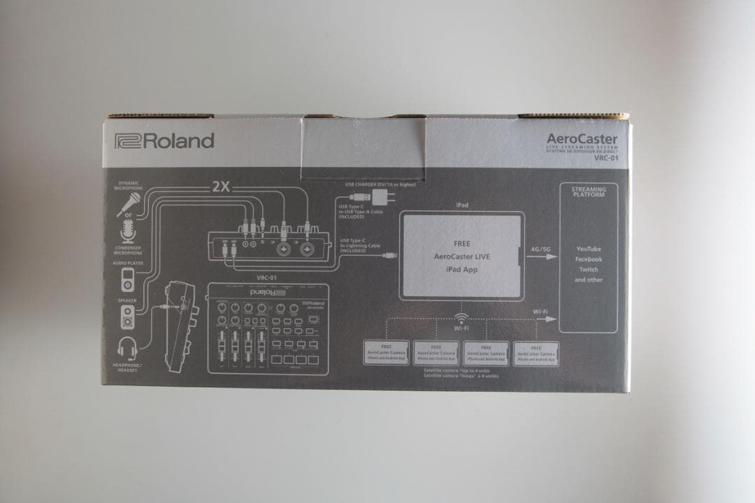 配信に超便利! ローランド roland aerocaster vrc-01