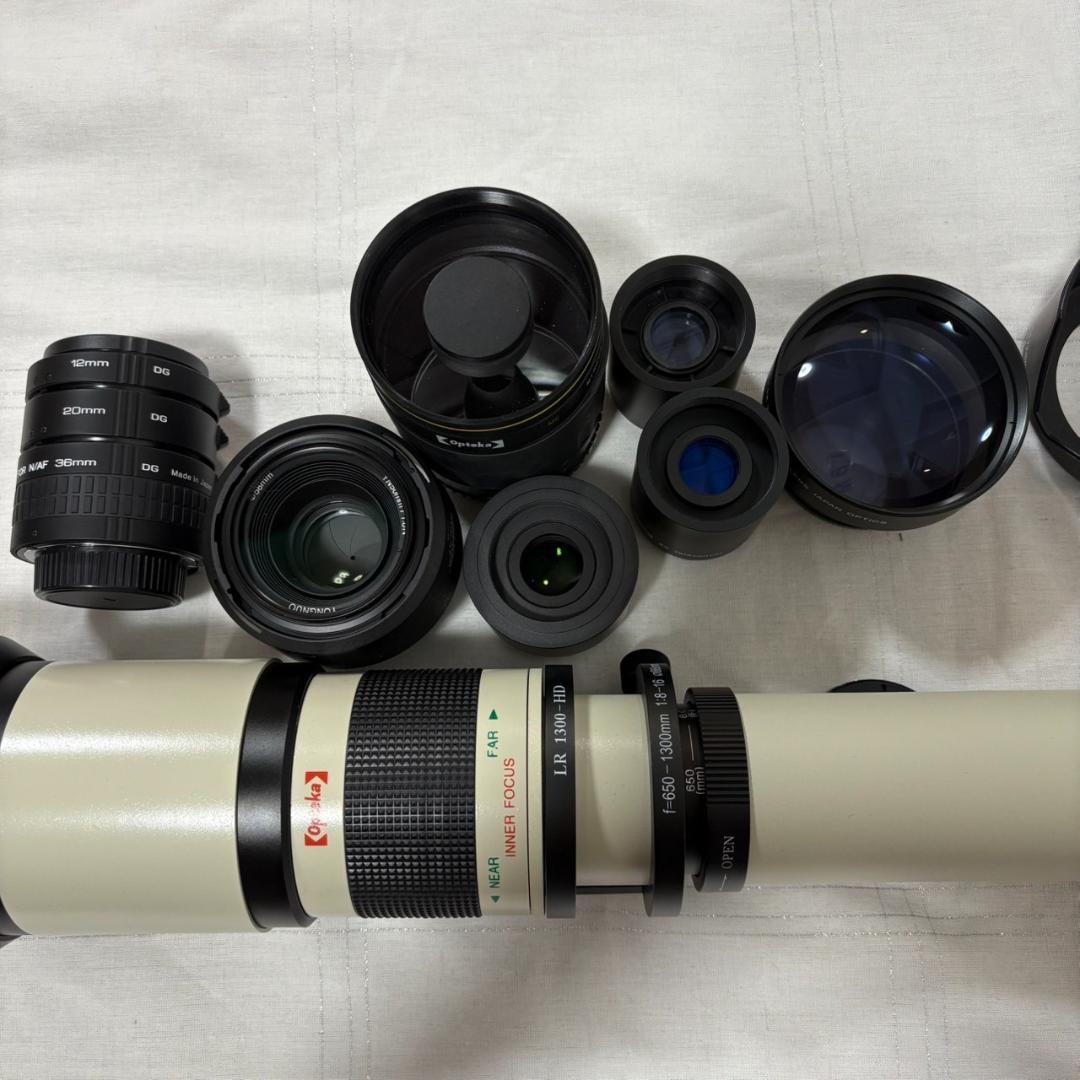 カメラ レンズ まとめ売り 8点セット Opteka YONGNUO オプテカ等