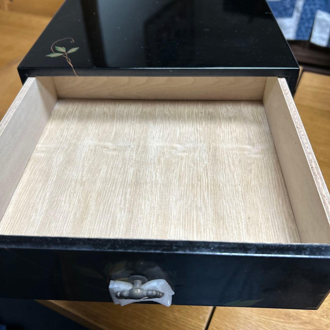 漆器 3段引き出し