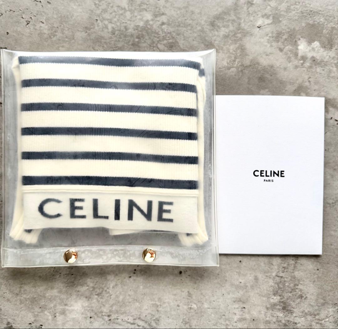 【未使用美品／国内購入正規品】CELINE セリーヌ　タンクトップ　ストライプ