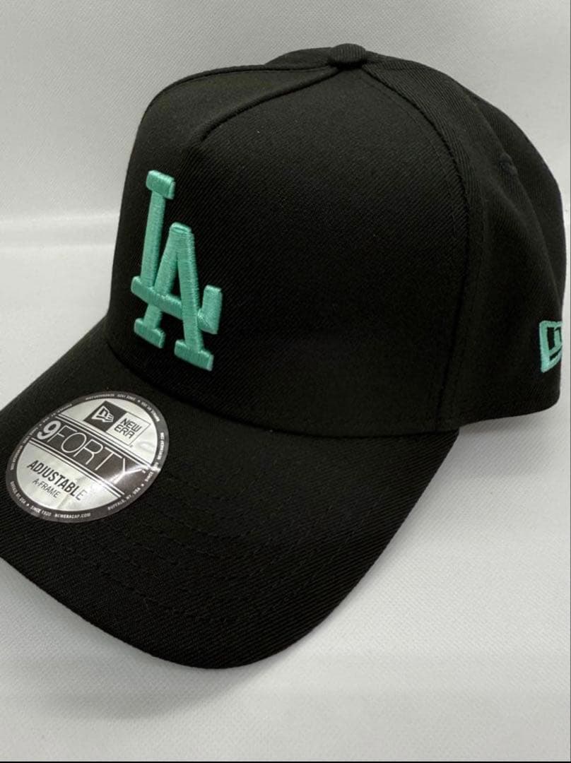 ニューエラ　ドジャース　海外　限定　ティファニーブルー　スナップバック