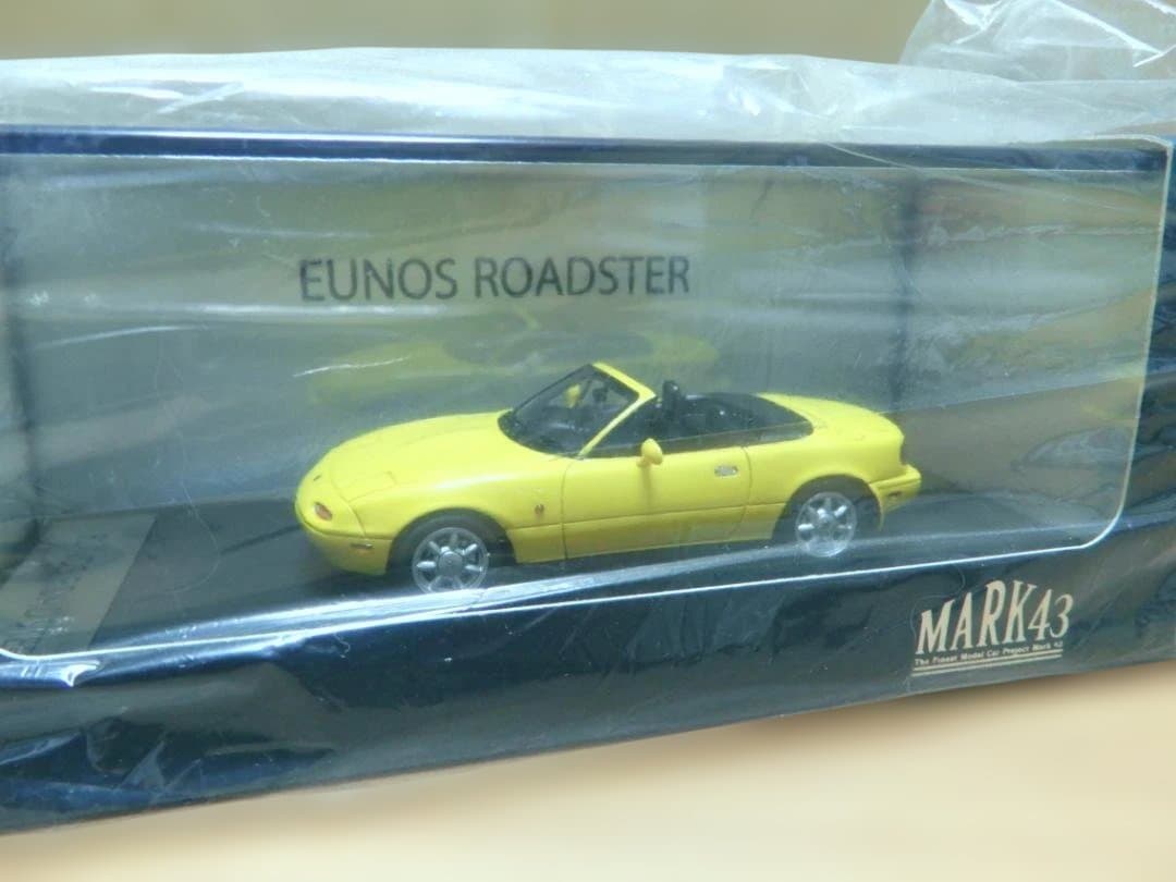 EUNOS ROADSTER J-Limited 1/43 サンバーストイエロー