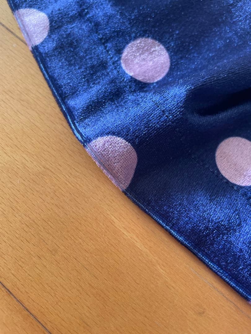 コムデギャルソンガール ドット ベロアスカート