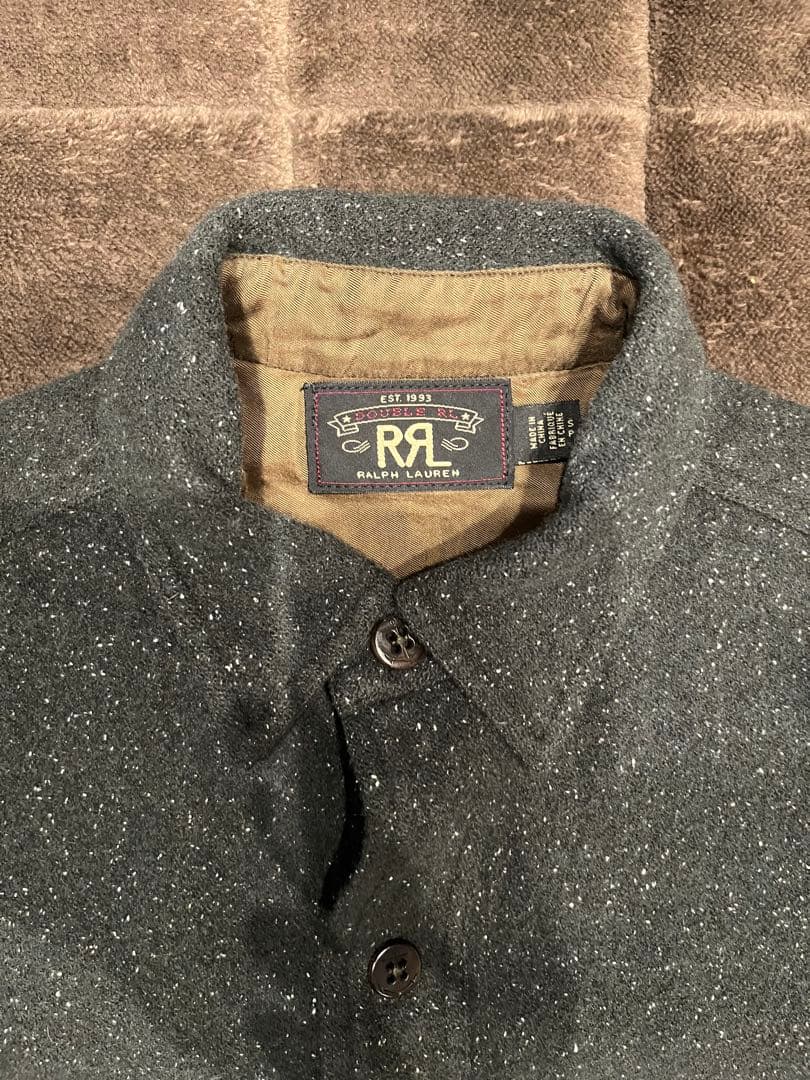 ★RRLダブルアールエル★ウールシャツ