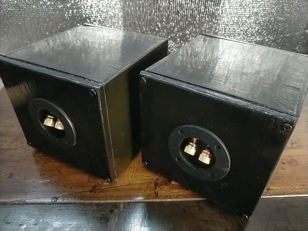 【自作040】2way-VCCコンパクトキューブスピーカーLimited