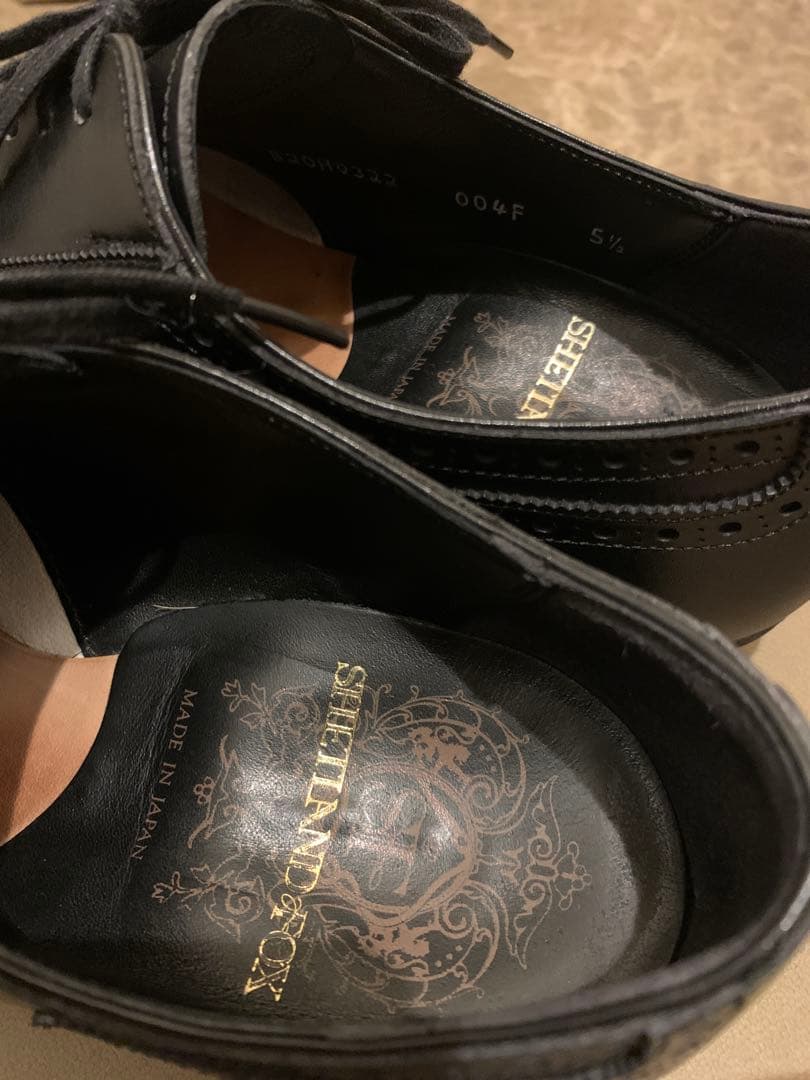 シェットランドフォックス　コベントリー　セミブローグ　23.5cm