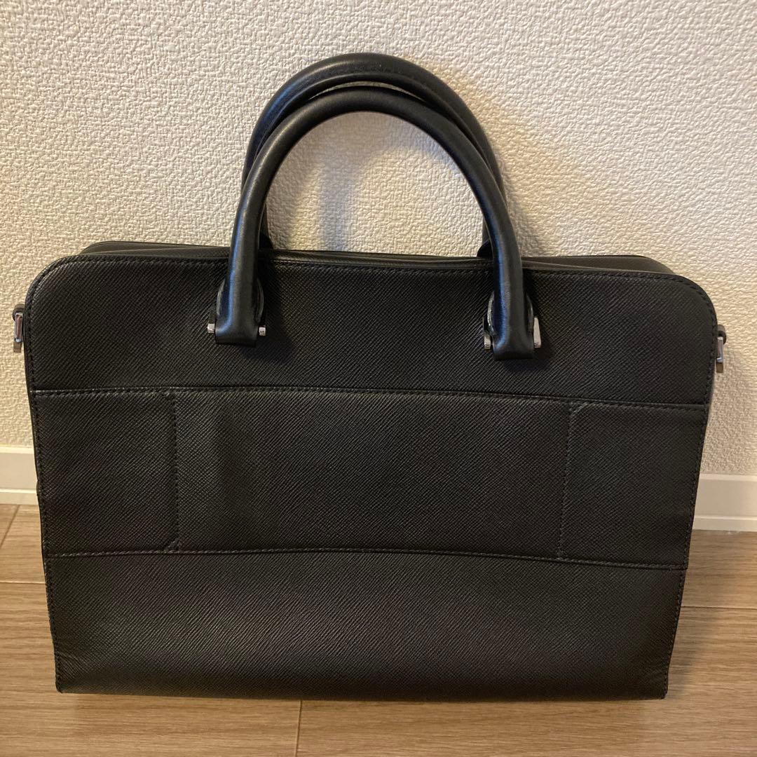 【味噌太郎】MICHAEL KORS ブラックビジネスバッグ