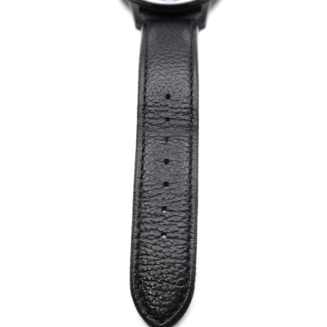 美品 ポールスミス 腕時計 2019本限定品 メンズ ブラック レザーベルト