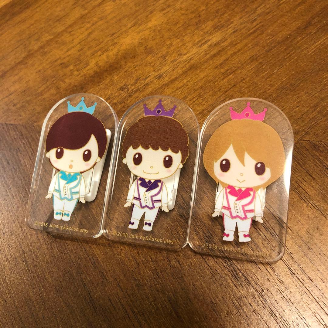 キンプリ ちょっこりさんとクリップ Prince３体セット