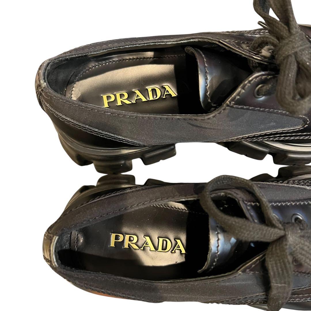 PRADA プラダ　モノリス　紐靴　28cm