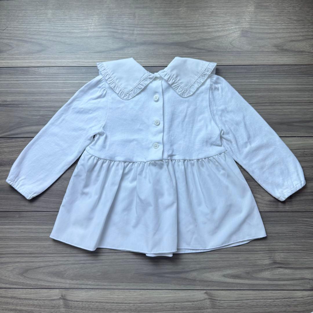 familiar ファミリア 襟付き長袖シャツ 90