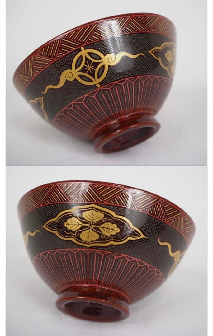 送料無料　江戸時代　豊楽焼『豊助』銘　盃・杯台　本物保証　★大珍品★