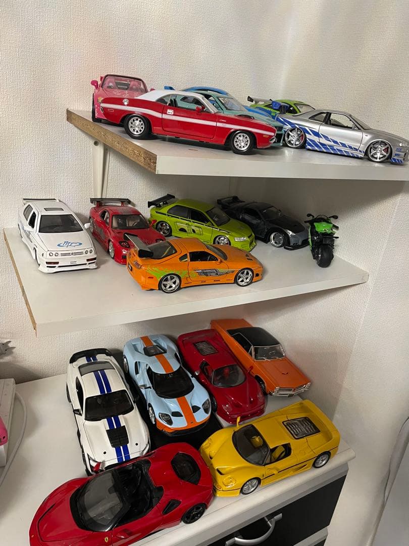 ミニカーコレクション 複数色 スポーツカー