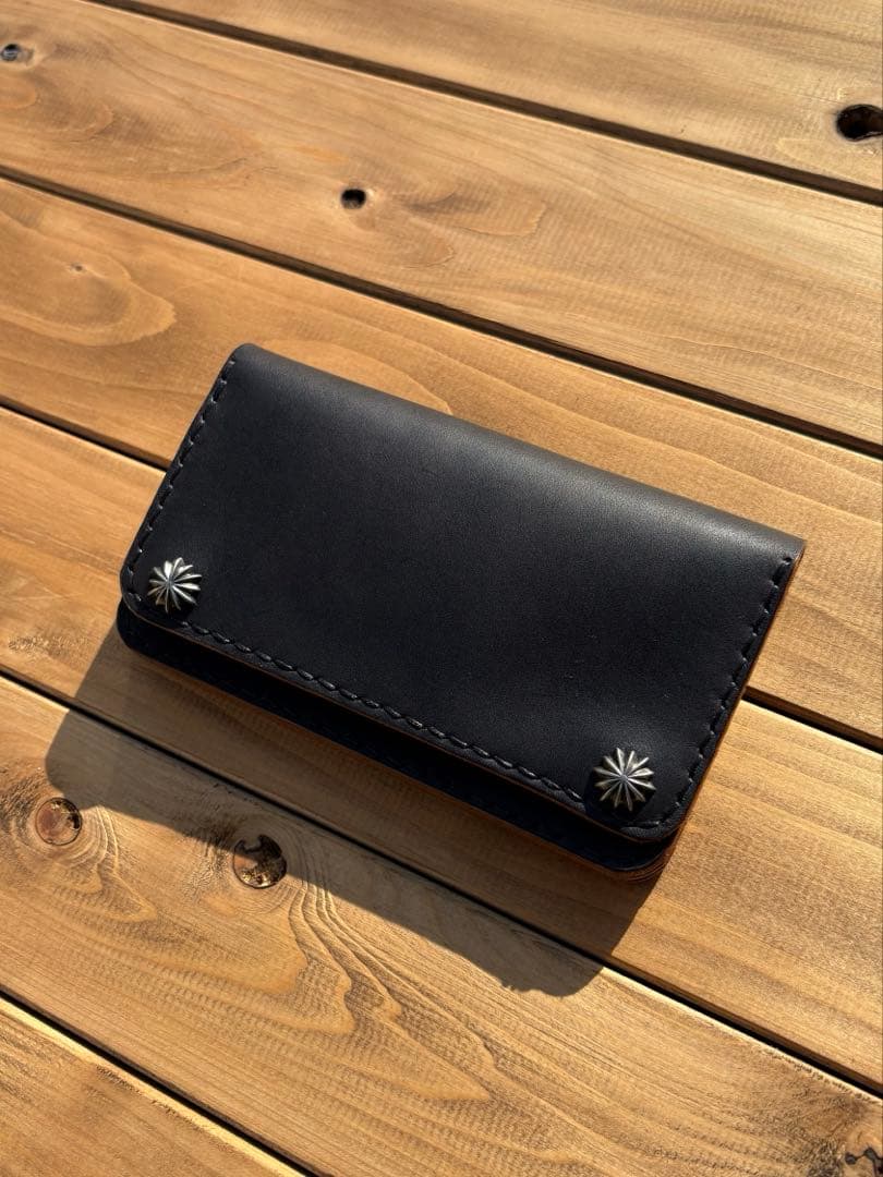 ミドルトラッカーウォレット　アポロコンチョ　オイルレザー