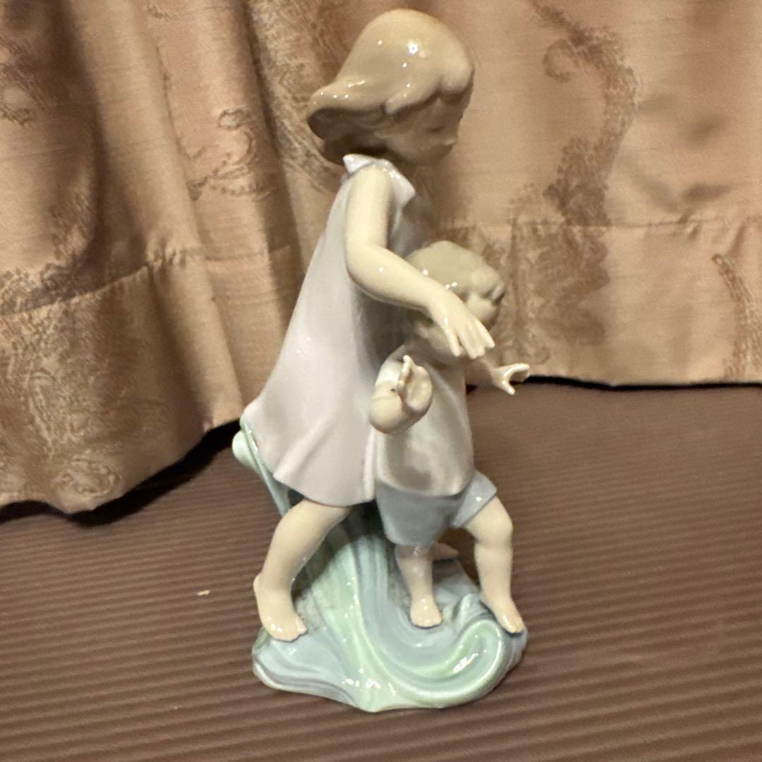 【リヤドロ】【お値段交渉可】一緒にいてあげるね　8214