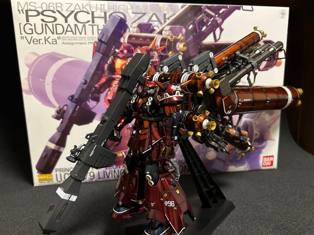 MGサイコザク ver.ka キャンディーグラデーション塗装完成品