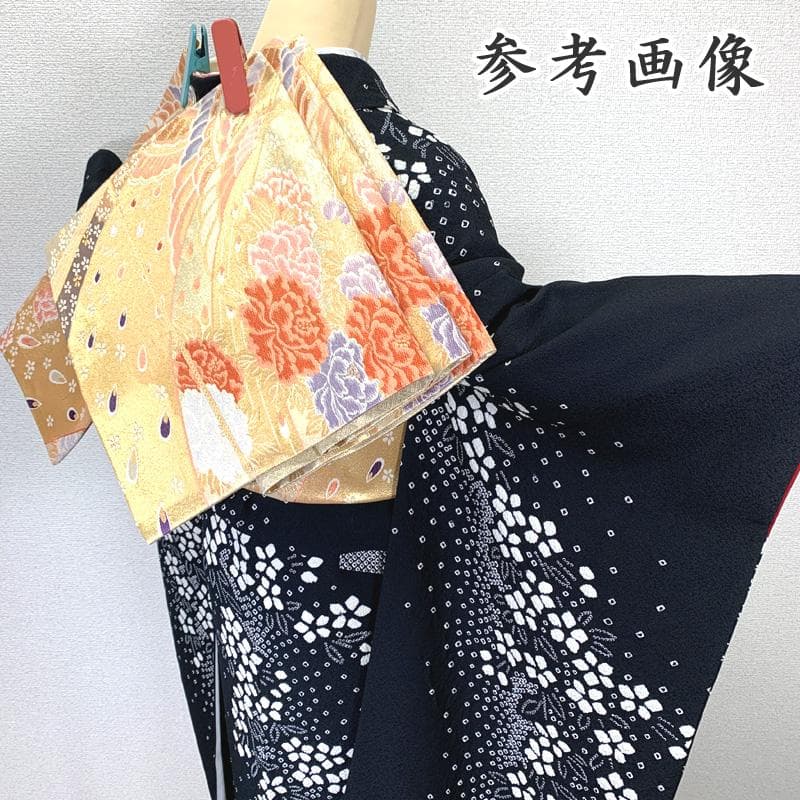 410z28〇きものやまと取扱い 振袖 絞り 金駒刺繍 金彩〇成人式 結婚式