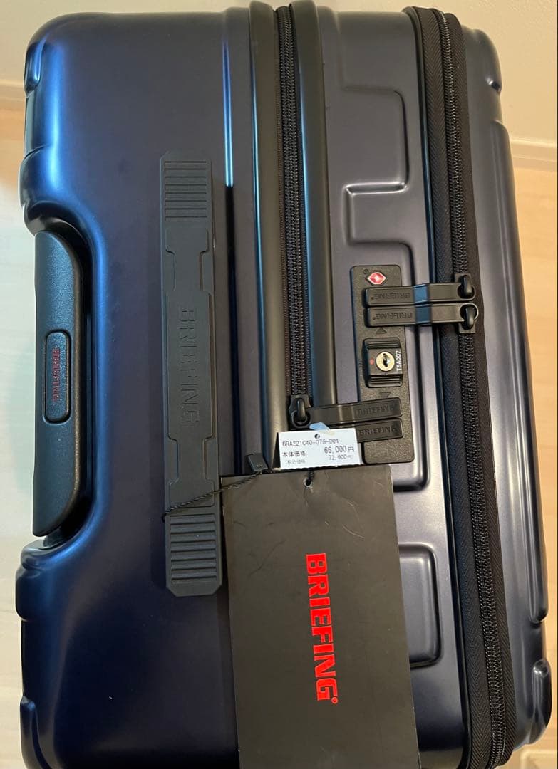 新品 ブリーフィング限定キャリーケーススーツケース60Lネイビー最終価格