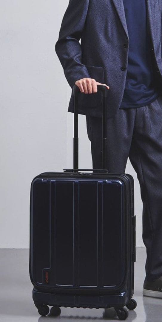 新品 ブリーフィング限定キャリーケーススーツケース60Lネイビー最終価格