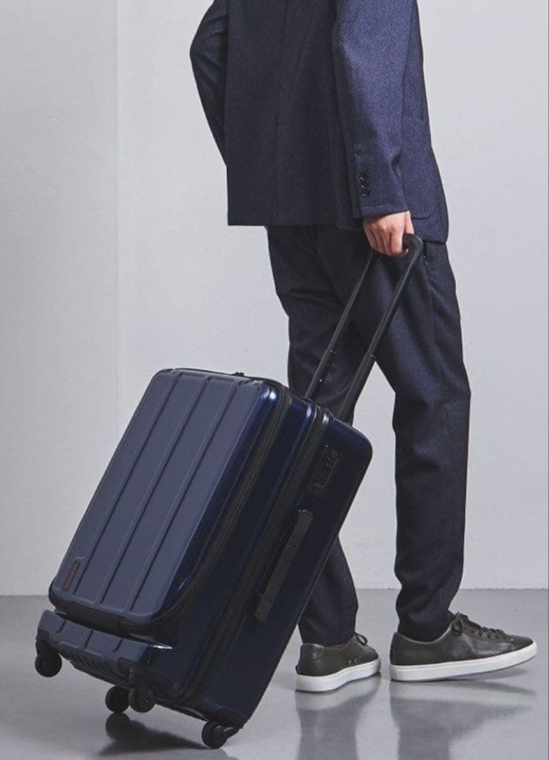新品 ブリーフィング限定キャリーケーススーツケース60Lネイビー最終価格