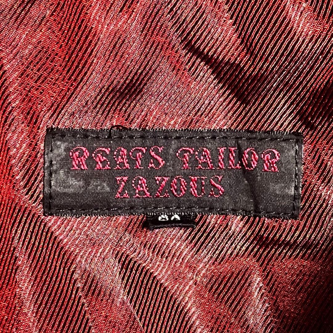 00s RESTART TAILOR ZAZOUS 黒レザージャケット 羊革