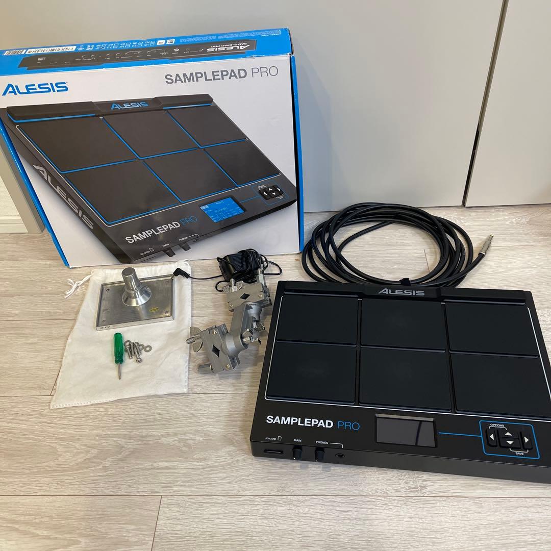 ALESIS SAMPLEPAD PRO マウント機材セット 大量の自作音源付き