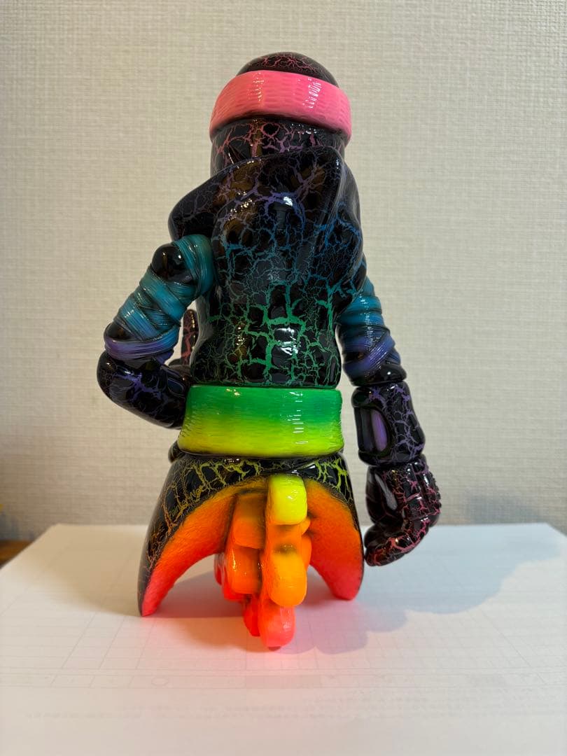 希少 スパイラルトイズ×ペインターネット ソフビ アートトイ インディーズソフビ