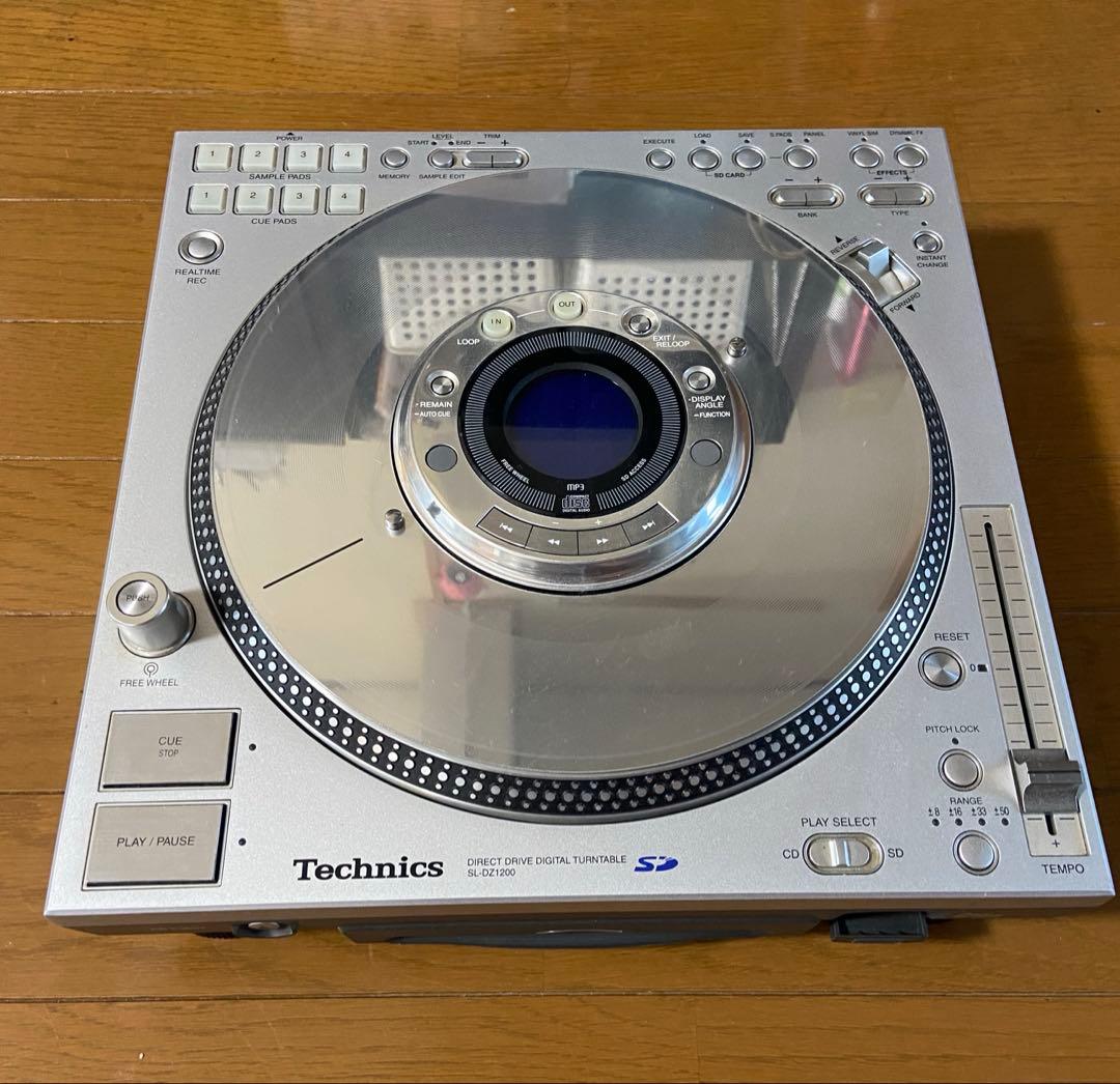 Technics SL-DZ1200 美品 動作良好　収納ケース付