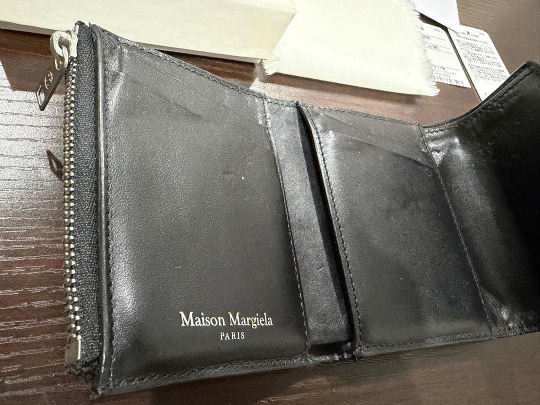 ⭐️正規品⭐️Margiela メゾンマルジェラ 三つ折り財布 ギャランティカード有