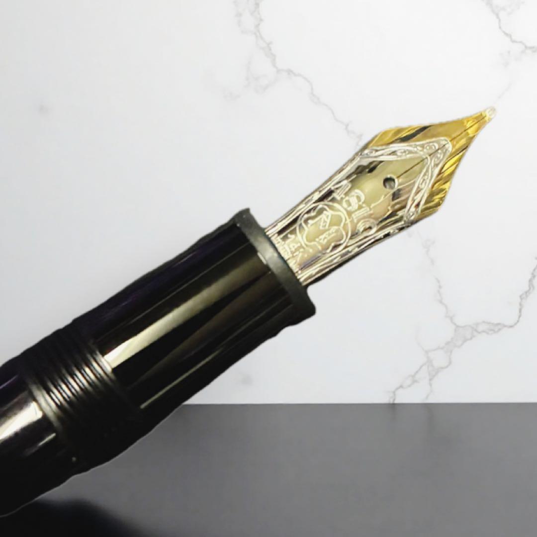 モンブラン 万年筆 マイスターシュテュック4810 14k-585 ケース 取説